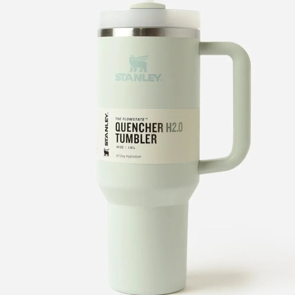 Stanley FlowState Quencher H2.0 Tumbler / 40oz / Color: Mist / light Green - Picture 1 of 10